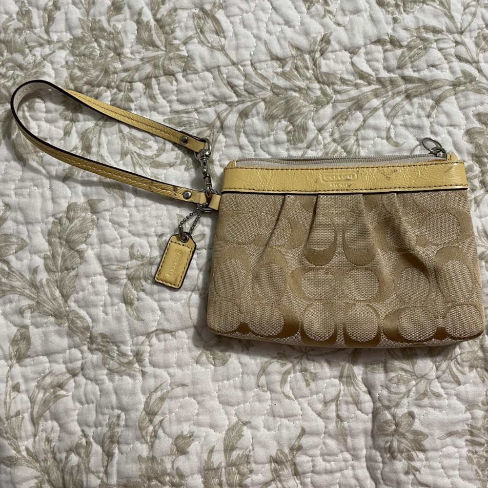 Coach Wristlet
